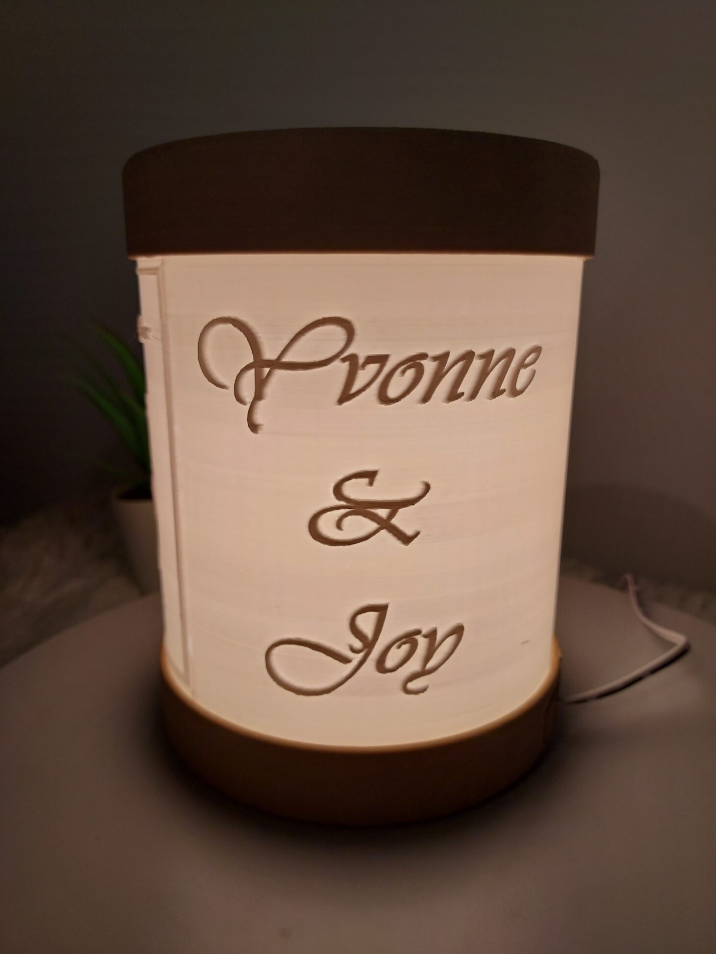 Geburtstagslampe Geschenklampe