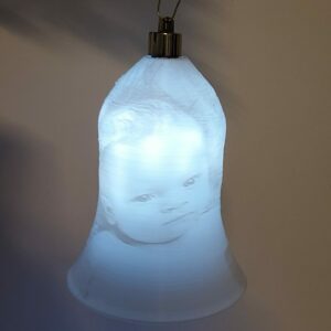 Weihnachtsglocke personalisiert