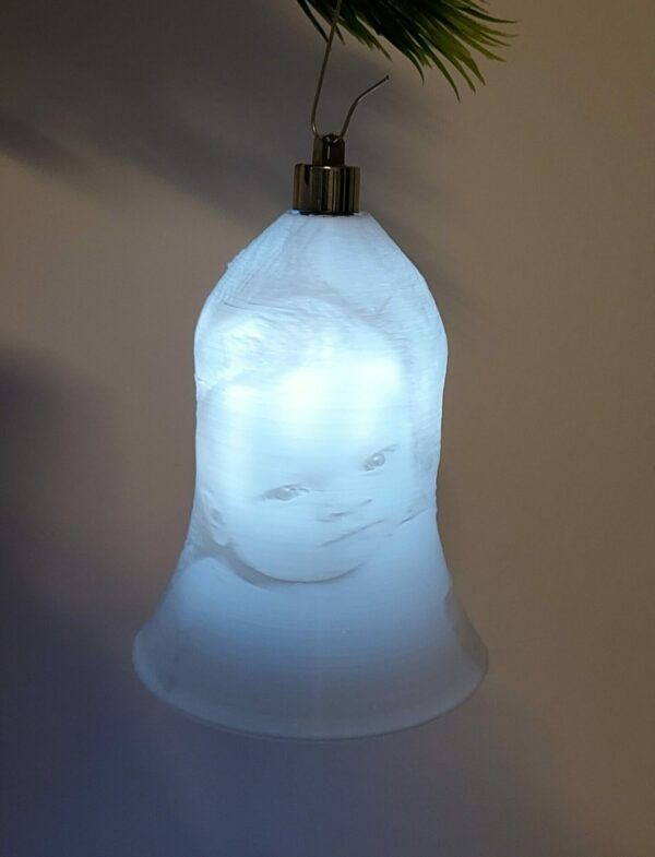 Weihnachtsglocke personalisiert