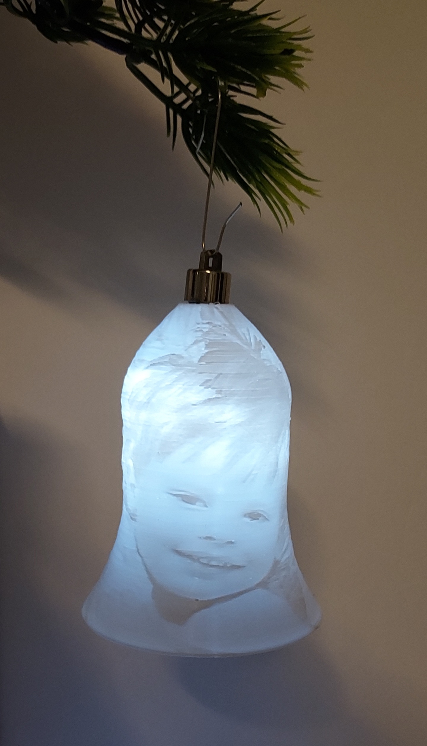 Weihnachtsglocke personalisiert