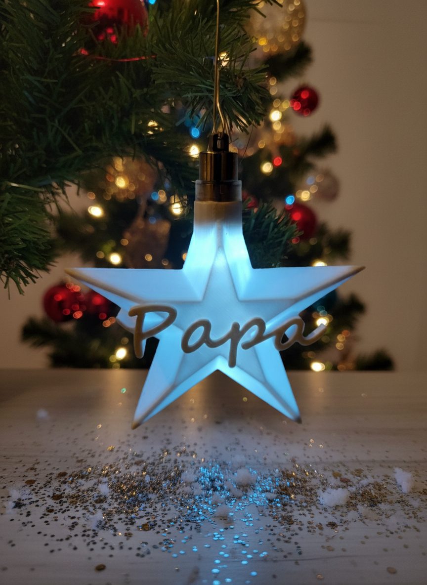 R.J. LED Weihnachtsstern