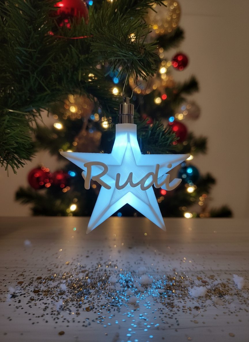 R.J. LED Weihnachtsstern