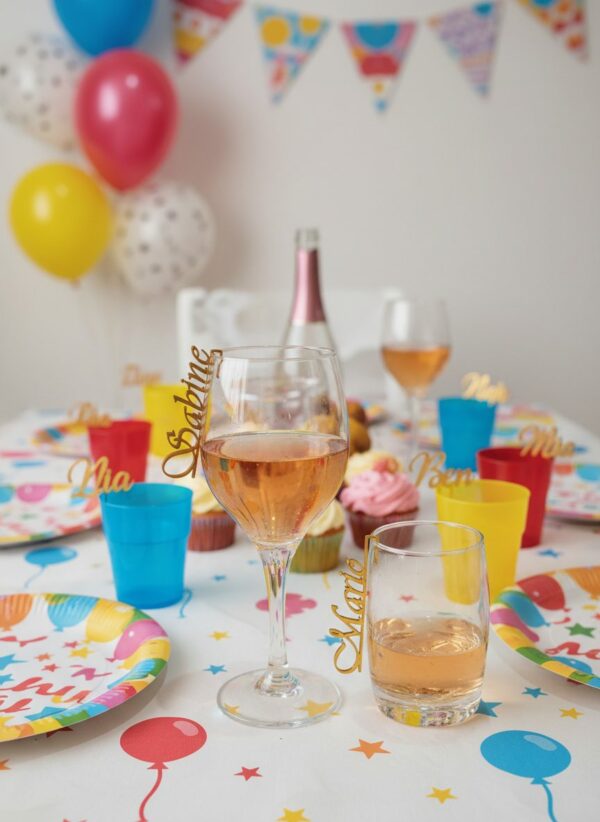 R.J. Getränkeanhänger Glaszauber