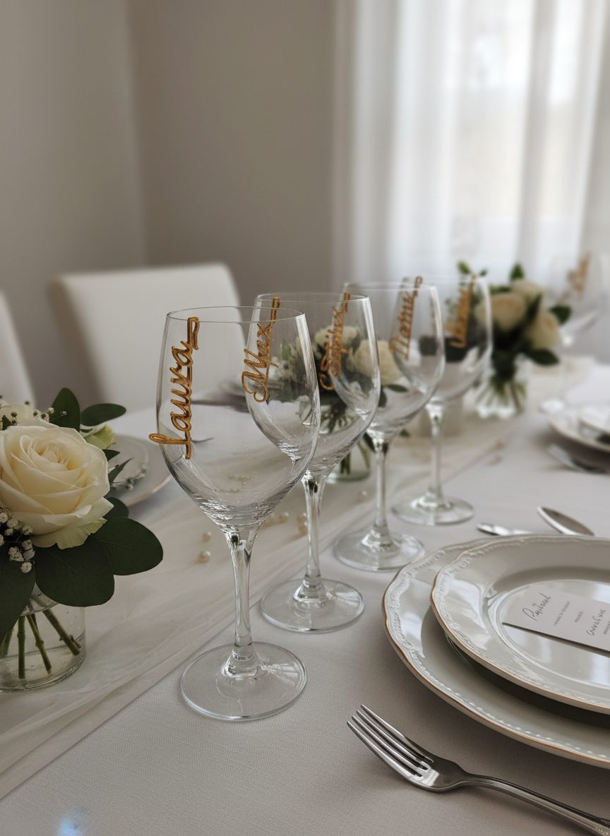 R.J. Getränkeanhänger Glaszauber