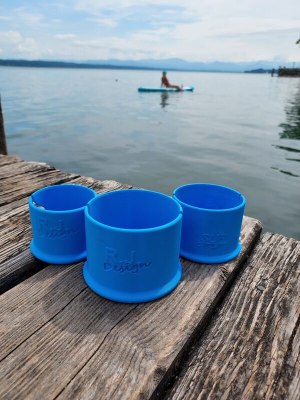 Sup Stand up paddle board Getränkehalter Set Blau