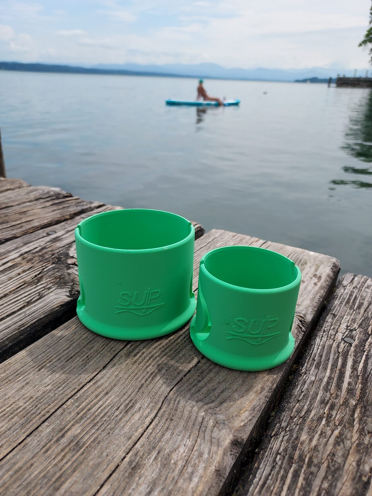 Sup Stand up paddle board Getränkehalter Grün