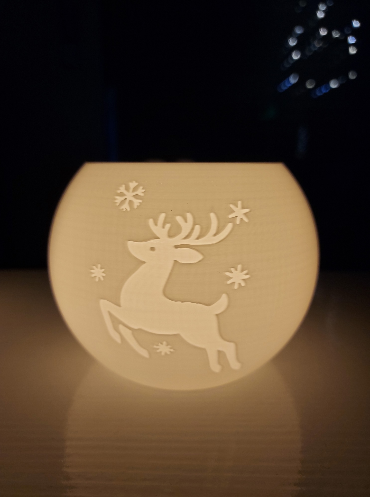 R.J. Teelichtlampe - Entspannungslampe Windlicht – Bild 8