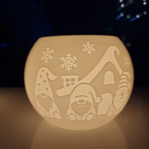 R.J. Teelichtlampe - Entspannungslampe Windlicht – Bild 9