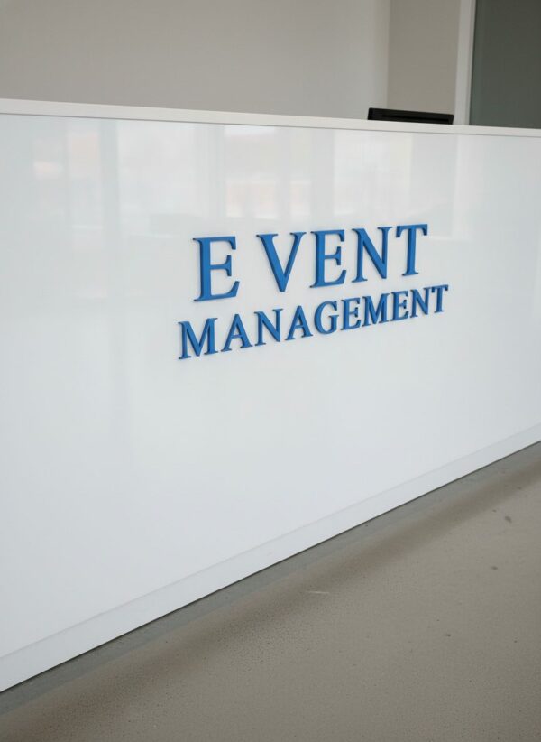 Personalisierte 3D-gedruckte Buchstaben – individuelle Dekoration