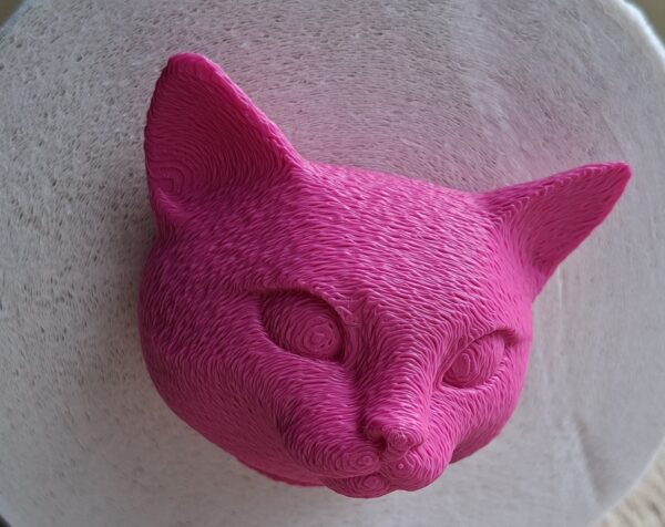 R.J.-Toilettenpapierhalter-Katze-Magenta-Pink