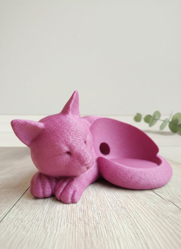 Alexa-Echo-Dot-Katze-mit-Fell-