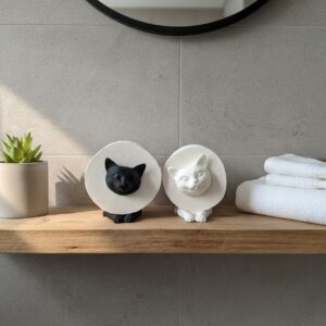 R.J.-Toilettenpapierhalter-Katze-weiß-Gimik-Schaf