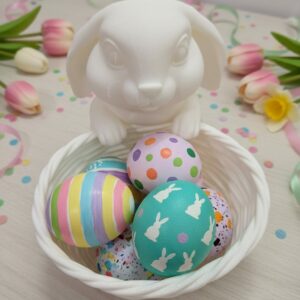 R.J.-3D-Osterhase-Osternest-Osterschale