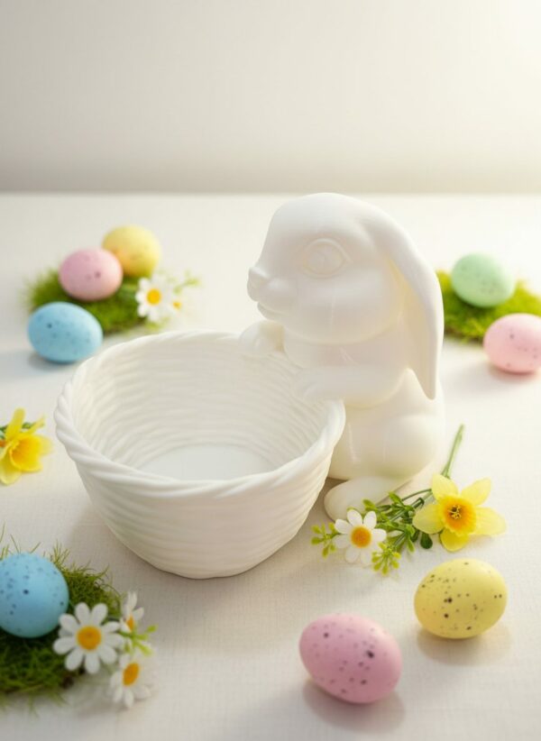 R.J.-3D-Osterhase-Osternest-Osterschale