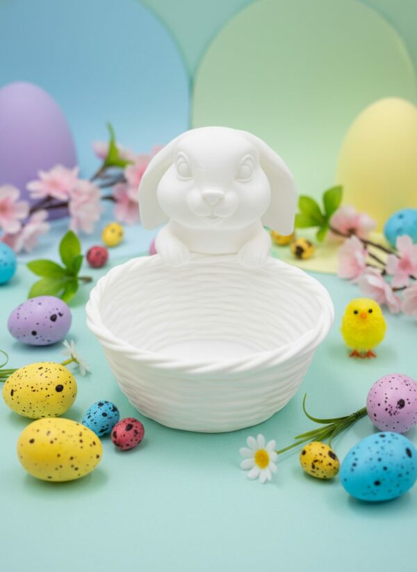 R.J.-3D-Osterhase-Osternest-Osterschale