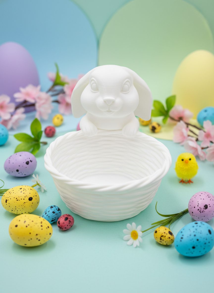 R.J.-3D-Osterhase-Osternest-Osterschale