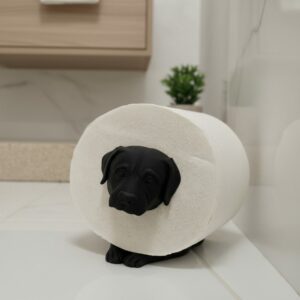 R.J.-Toilettenpapierhalter-Hund
