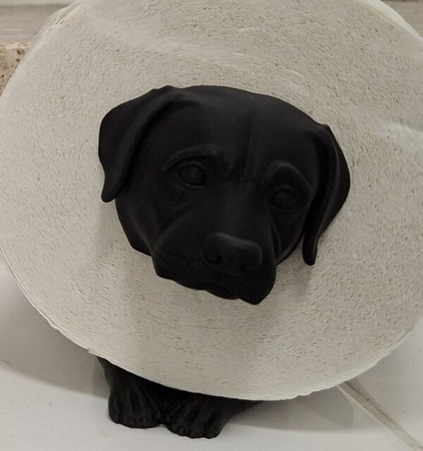 R.J.-Toilettenpapierhalter-Hund
