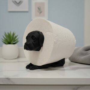 R.J.-Toilettenpapierhalter-Hund