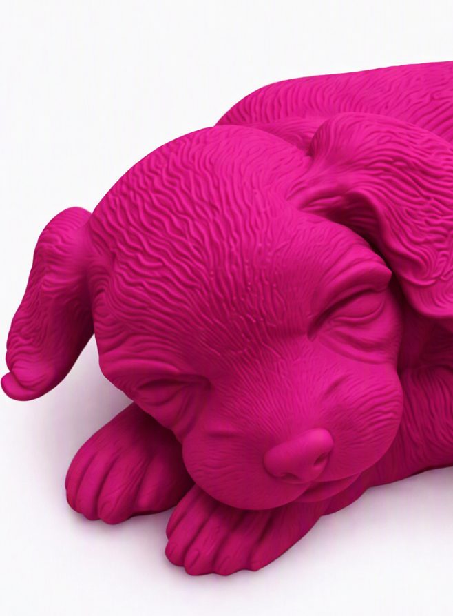 Hundedeko Magenta